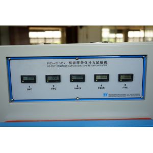 Automatic Constant TEMP Tape Retentivity Rubber Testing Machine