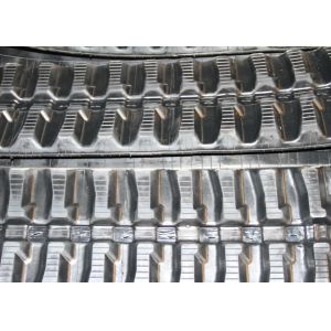 50 Links 250mm Wide Dumper Rubber Tracks With 72mm Pitch