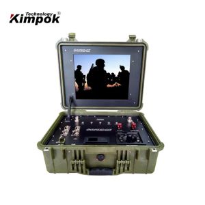 17 inch Monitor One Channel COFDM Wireless Video Receiver with High Definition AV Receiver and AES User-Defined Password