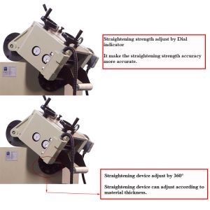 Roller leveling Decoiling And Straightening Machine Nc Servo Feeder For Punching