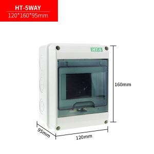 HT-5 8 12 15 18 24 Way Electric Enclosure Distribution Plastic Switch Box IP65