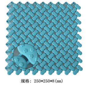 China 350g/pc Plastic Interlocking Flooring Modular Garage Self Draining Indoor Flooring Tiles on sale