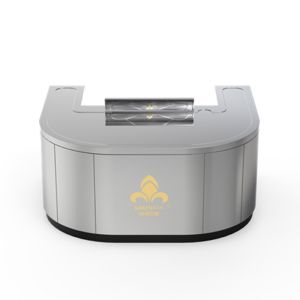 Customizable Teppanyaki Grill Table with Optional Smoke Exhaust