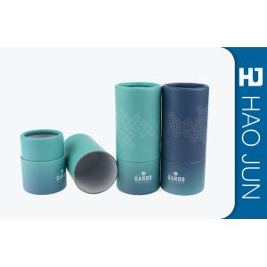 Round Custom Cosmetic Packaging Boxes , Cardboard Cosmetic Containers