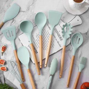 Food Grade Silicone Kitchen Utensil Set Cooking Tool Kitchen Set