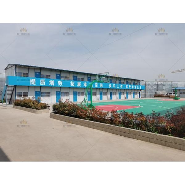 Insulated Labour Hutment Sandwich Panel Prefab House