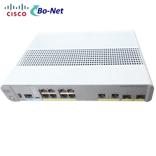 Buy 8 Port Used Cisco Gigabit Switch 2 X 1G SFP Catalyst 2960-CX WS-C3560CX-8TC-S at wholesale prices