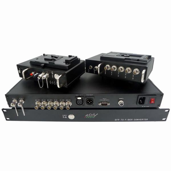 4ch Center Communication Optical Fiber Camera System Unit For ENG SNG EFP
