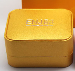 Buy High-grade couple rings box,logo with hot-gilding at wholesale prices