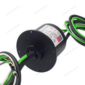 Ethernet Signal Slip Ring with Electric Power for Industry Robotic Arm