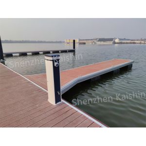 Finger Pontoon Marine Aluminum Structure Dock HDPE EPS Foam
