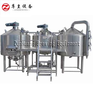 Semi Automatic Brewhouse Equipment Easy Brewing / Mashing Custom Voltage
