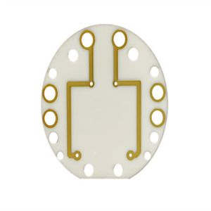 Quality ENlG Aluminum Nitride Multilayer Ceramic PCB High Insulation 1.0mm for sale