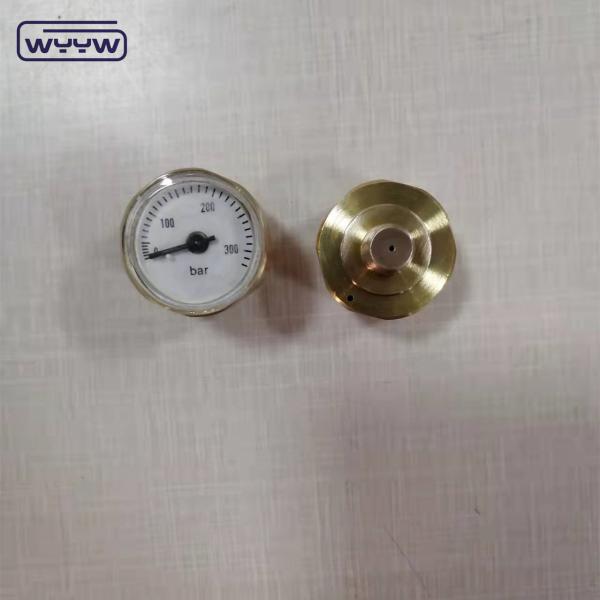 28mm Nominal Size Miniature Pressure Meter Customizable Adjustable Scale