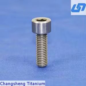 Gr.5 Titanium Fasteners Automobile Wheel Bolts And Nuts M14x80mm