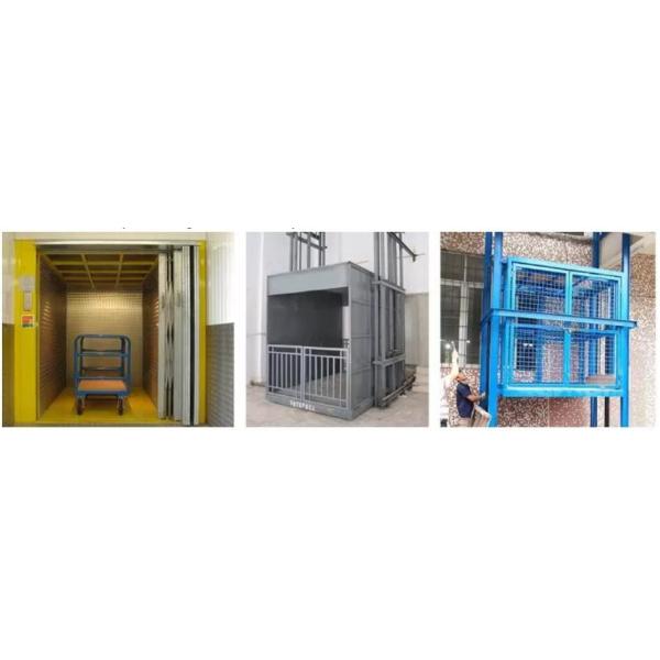 CE Certified 4kw Motor Power 3000kg Load Capacity 6m Lift Height Hydraulic Cargo Guide Rail Lifting Platform