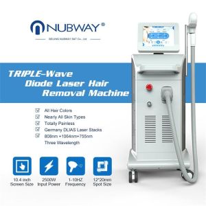 Trade Guarantee Beijing Nubway Medical Speciality 808Nm Permanent Laser Hair