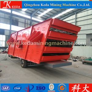 Double Deck Vibrating Screen Gold Mining Machine Processing Capacity 150t/H