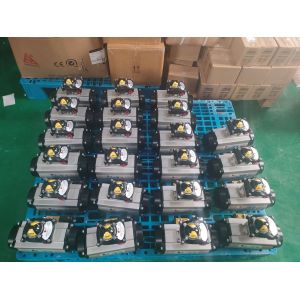 Anodized Aluminum Pneumatic Air Actuator With Limit Switches