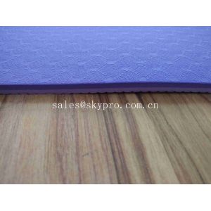 Environmental Protection Waterproof Yoga Mat Natural Rubber Material For