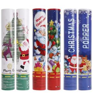 2023 Christmas Confetti New Year Confetti Biodegradable Confetti Cannon
