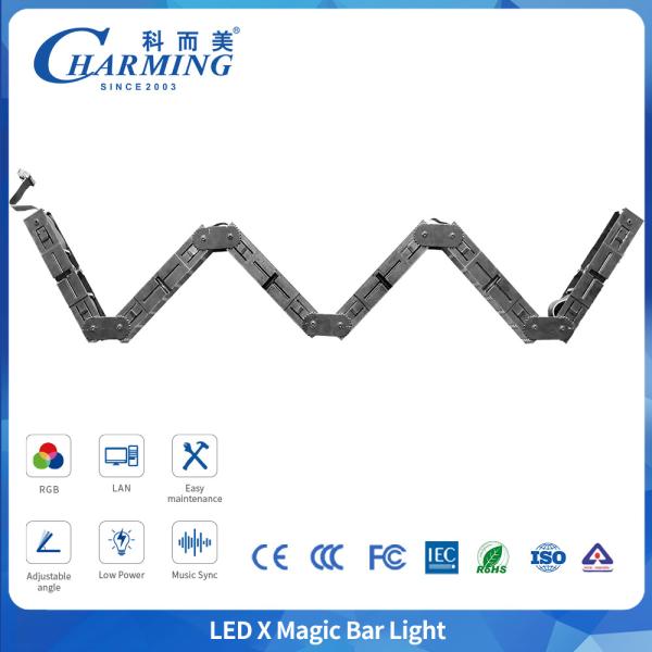 DVI Control RGB Flexible Led Magic Bar Light For Hotel Entertainment Lobbies