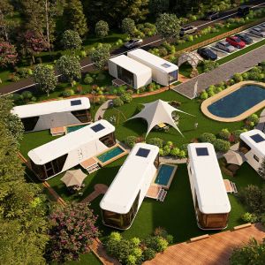 Quality Modular Tiny Space Capsule House Experience Next Level Accommodation for sale