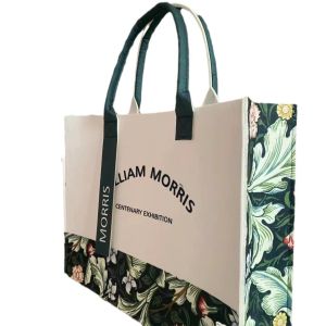 China Leisure Commuting Tote Felt Bag Is A Must-Have For Going Out And Can Be Customized In Color And Size Reusable Felt Shopping Bag Gift Eco Promotion Custom Cotton Canvas Tote Bag with logo on sale