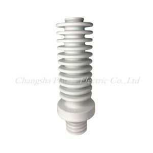 IEC 25.8kv White Glazed Gas Insulated Porcelain Bushing