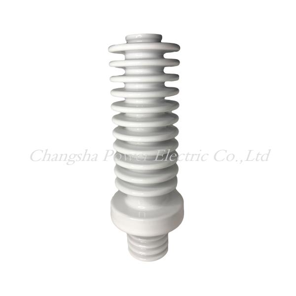 IEC 25.8kv White Glazed Gas Insulated Porcelain Bushing