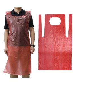 Customized Bulk Pack Disposable Polyethylene Apron With Smooth Surface