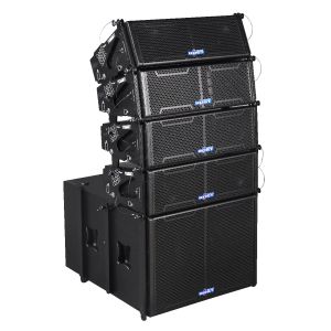 double 12" pro active line array speaker system LA22BE