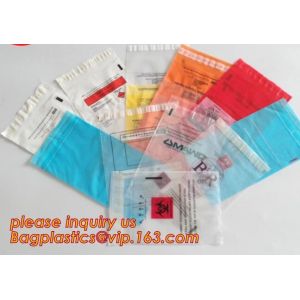 Professional Customized Medical Lab Hospital Kangaroo k Bag Yellow Specimen