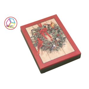 Fancy Chocolate Packaging Boxes Coated Paper Lovely Feature OEM Service