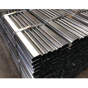 Erw Elliptical Mild Steel Flat Sided Oval Tube