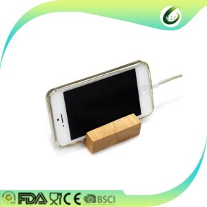 Bamboo stand cradle dock holder for kindle and all android smartphone iPhone 7