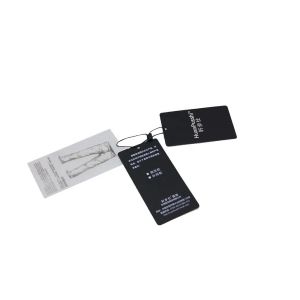 Youfu SGS Personalized Hang Tags Spot Uv Gold Foil CMYK For Cloth