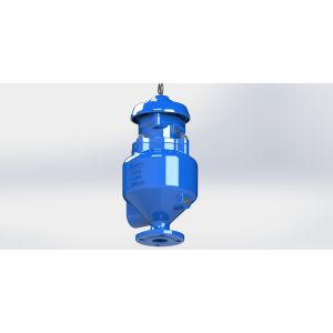 Quality Spill Free Sewage Air Release Valve With Anti Shock Design To Prevent Water Hammer for sale