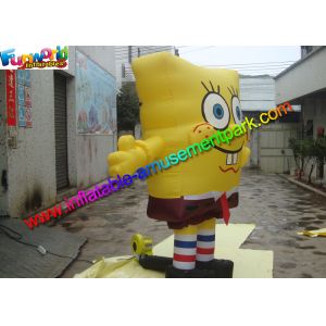 Popular Advertising Inflatables Spongebob Cartoon Replica Model ISO Approval