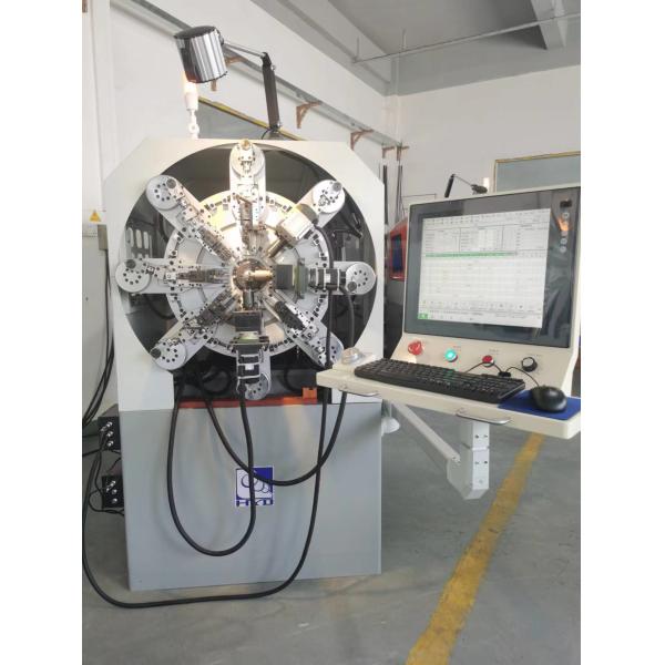 Buy High Efficiency CNC Spring Machine , Rotary Wire Spring Making Machine at wholesale prices
