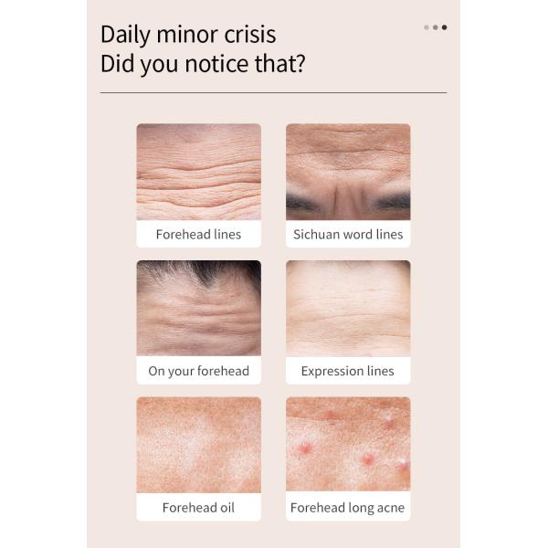 OEM Forehead Sticker Sheet Mask Lighten Up Anti Wrinkle Sheet Mask