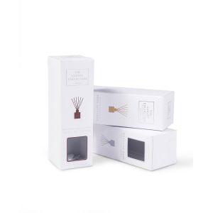 Custom Candle Paper Box Printing With Window Cosmetic Package Box For Candle