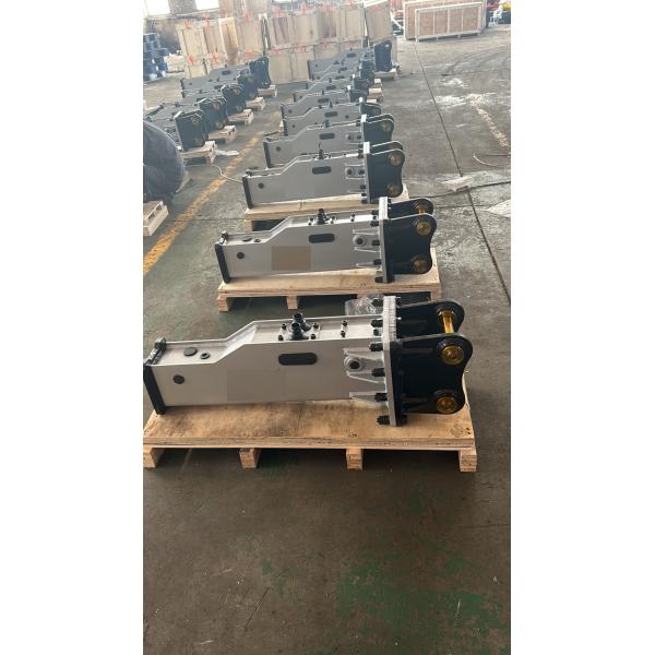 1.2-3 Ton Mini Excavator Rock Hammer Box Type Breaker Customized 12 Months