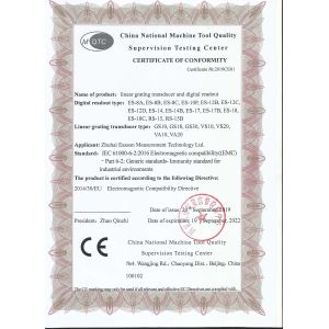 Zhuhai Easson Measurement Technology Ltd. Certifications