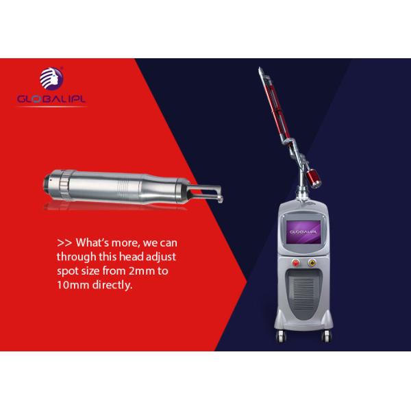 Q Switch ND YAG Laser Machine Skin Tightening Whitening Rejuvenation 6 - 12ns