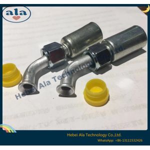 #6 #8 #10 #12 Al joint with iron jacket ac fitting Female Flare Auto AC hose