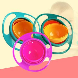 360 Degree Rotating Top Universal Gyro Bowl For Kitchen