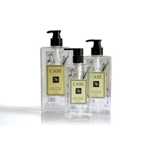 260ml/8.79fl.OZ Square Shampoo Bottle , PET Empty Pump Bottles For Shampoo