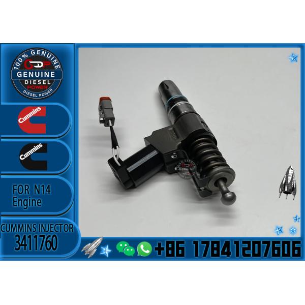 Genuine N14 N diesel Engine Parts Fuel Injector 3411760 for cummins