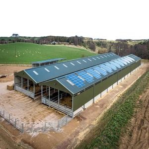 Poultry House Prefabricated Steel Structure Poultry House With Sandwich Panel